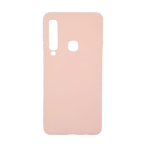 Θήκη Πλάτης Σιλικόνης για Samsung A920F Galaxy A9 2018 - Χρώμα: Χρυσό Ροζ