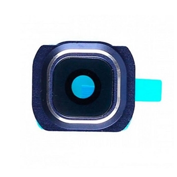 Εικόνα της Τζαμάκι κάμερας (Camera Lens) με Πλαίσιο για Samsung Galaxy S6 Edge Plus G928F - Χρώμα: Σκούρο Μπλε