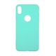 Θήκη Πλάτης Σιλικόνης για Apple iPhone XS Max - Χρώμα: Τιρκουάζ