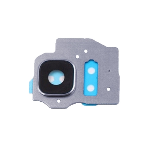 Τζαμάκι κάμερας (Camera Lens) με Πλαίσιο για Samsung Galaxy S8 Plus G955F - Χρώμα: Ασημί