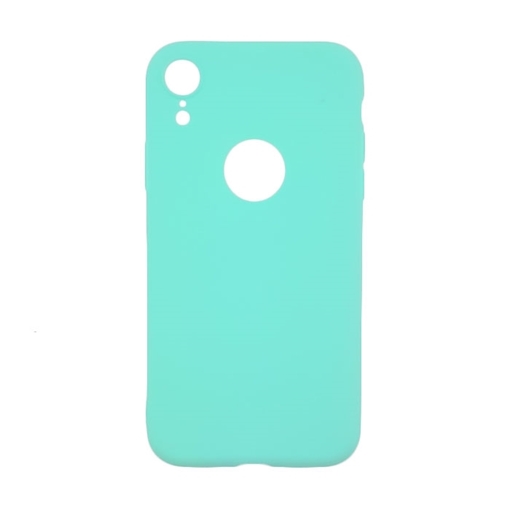 Θήκη Πλάτης Σιλικόνης για Apple iPhone XR - Χρώμα: Τιρκουάζ