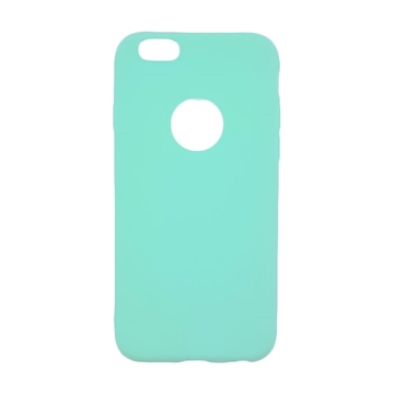 Θήκη Πλάτης Σιλικόνης για Apple iPhone 6 - Χρώμα: Τιρκουάζ
