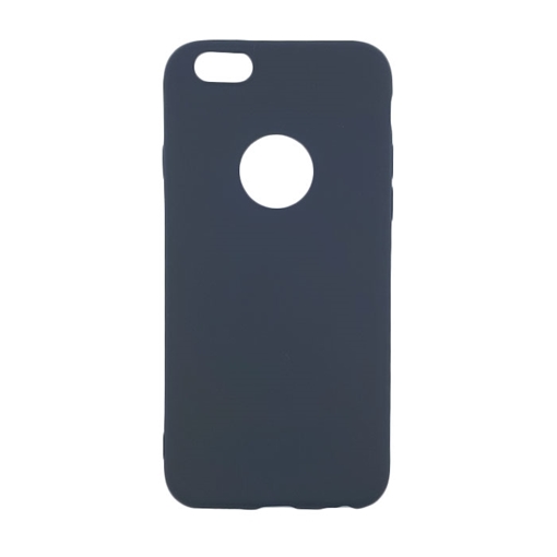 Θήκη Πλάτης Σιλικόνης για Apple iPhone 6 - Χρώμα: Σκούρο Μπλε