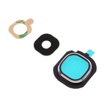 Picture of Camera Lens with Frame for Samsung Galaxy J5 2016 J510F / J7 2016 J710F - Color: Black