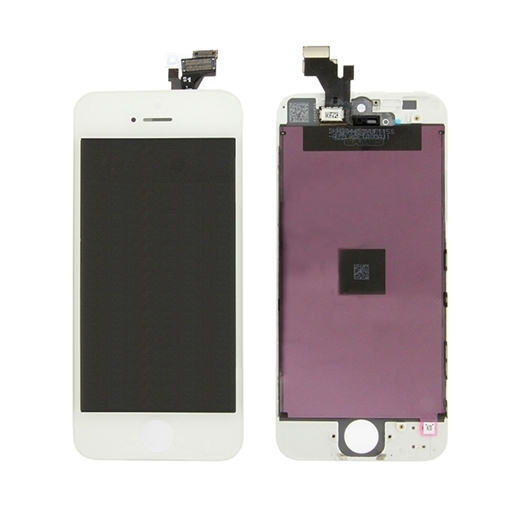 Οθόνη LCD και Αισθητήρας Αφής για Apple iPhone 5G - Χρώμα: Λευκό