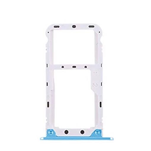 Picture of Dual SIM and SD Tray for Xiaomi Redmi 5 Plus - Color: Blue