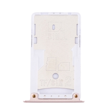 Picture of Dual SIM and SD Tray for Xiaomi Redmi 4X - Color: Gold