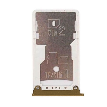 Εικόνα της Υποδοχή κάρτας Dual SIM και SD Tray για Xiaomi MI Max / MI Max2 - Χρώμα: Χρυσό