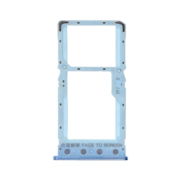 Εικόνα της Υποδοχή κάρτας Sinlge SIM και SD Tray για Xiaomi Redmi 6/6A - Χρώμα: Μπλε
