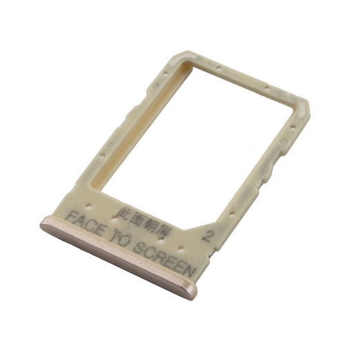 Υποδοχή κάρτας Single SIM Tray για Xiaomi Redmi 6/6A - Χρώμα: Χρυσό