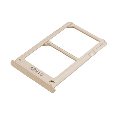 Εικόνα της Υποδοχή κάρτας Dual SIM Tray για Xiaomi MI 5S - Χρώμα: Χρυσό