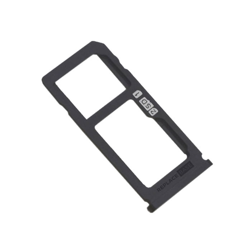 Υποδοχή Κάρτας Dual SIM και SD Tray για Nokia 8 - Χρώμα: Μαύρο