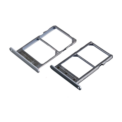 Picture of Sim Tray Dual Sim for Nokia 3.1 - Color: Silver