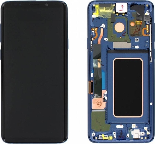  Γνήσια Οθόνη LCD με Μηχανισμό Αφής για Samsung G965F Galaxy S9 Plus - Χρώμα: Μπλε