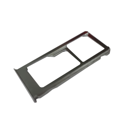 Υποδοχή Κάρτας Dual SIM  Sim Tray  για Nokia 3.1 Plus - Χρώμα: Ασημί