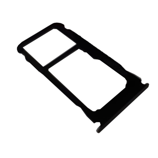 Υποδοχή Κάρτας Dual SIM Sim Tray για Nokia 8.1  - Χρώμα: Μαύρο