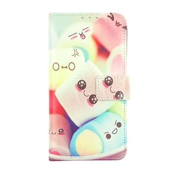 Θήκη Βιβλίο Stand Colorful Marshmalow Design για Huawei P8