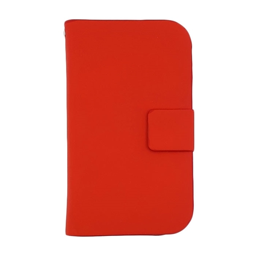 Θήκη Βιβλίο Stand για Samsung Galaxy Fame Lite S6790 - Χρώμα: Κόκκινο