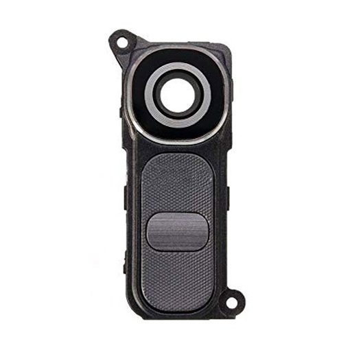 Τζαμάκι κάμερας (camera lens) με Πλαίσιο για LG G4 - Χρώμα: Μαύρο