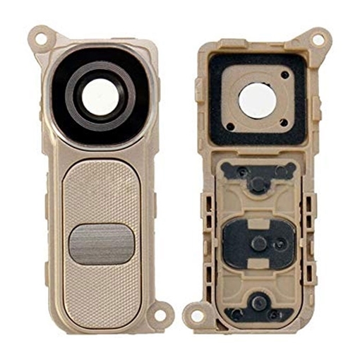 Τζαμάκι κάμερας (camera lens) με Πλαίσιο για LG G3 - Χρώμα: Χρυσό