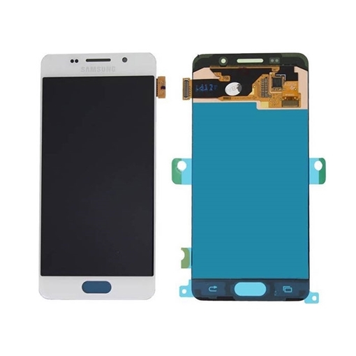 Γνήσια Οθόνη LCD με Μηχανισμό Αφής για Samsung A310F Galaxy A3 2016 - Χρώμα: Λευκό
