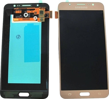 Γνήσια Οθόνη LCD με Μηχανισμό Αφής για Samsung J710F Galaxy J7 2016 - Χρώμα: Χρυσό 