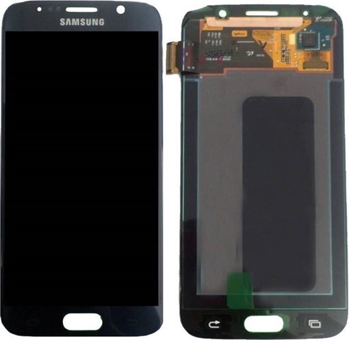Γνήσια Οθόνη LCD με Μηχανισμό Αφής για Samsung G920F Galaxy S6 - Χρώμα: Μαύρο