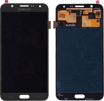 Εικόνα της Γνήσια Οθόνη LCD με Μηχανισμό Αφής για Samsung Galaxy J7 2016 J710F GH97-18855B - Χρώμα: Μαύρο