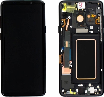  Γνήσια Οθόνη LCD με Μηχανισμό Αφής για Samsung G965F Galaxy S9 Plus - Χρώμα: Μαύρο
