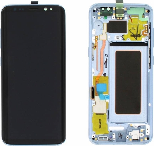  Γνήσια Οθόνη LCD με Μηχανισμό Αφής για Samsung G950F Galaxy S8 - Χρώμα: Μπλε