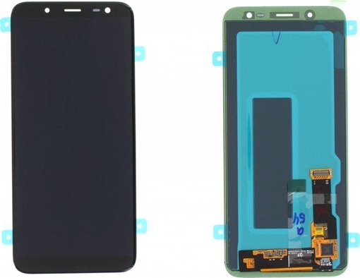  Γνήσια Οθόνη LCD με Μηχανισμό Αφής για Samsung J600F Galaxy J6 2018 - Χρώμα: Μαύρο