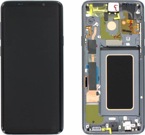  Γνήσια Οθόνη LCD με Μηχανισμό Αφής για Samsung G965F Galaxy S9 Plus - Χρώμα: Γκρι
