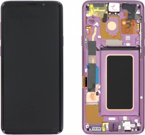  Γνήσια Οθόνη LCD με Μηχανισμό Αφής για Samsung G965F Galaxy S9 Plus - Χρώμα: Μωβ