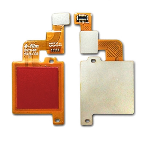 Καλωδιοταινία Δαχτυλικού Αποτυπώματος / Fingerprint Sensor Flex για Xiaomi Mi A1/Mi 5X - Χρώμα: Κόκκινο