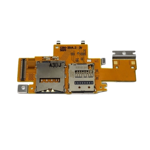 Καλωδιοταινία Υποδοχής Κάρτας SIM Flex για Sony Xperia Tab Z Lte Sgp321