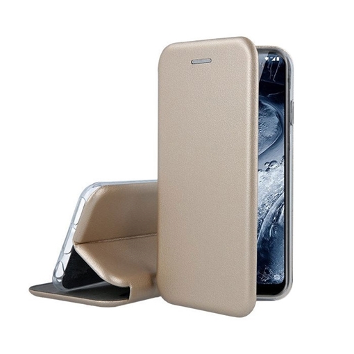 OEM Θήκη Βιβλίο Smart Magnet Elegance για Apple iPhone XS Max - Χρώμα: Χρυσό