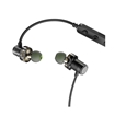 Awei X670BL Magnetic Waterproof Sports Earphones Bluetooth V4.2 Dual Dynamic Drivers Headset Ασύρματα Ακουστικά - Χρώμα: Μαύρο