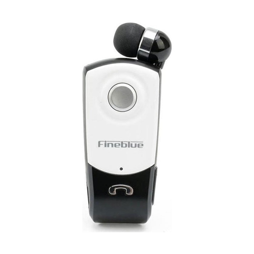Fineblue F960 Bluetooth Handsfree Ακουστικό με Έλεγχο Φωνής - Χρώμα: Λευκό