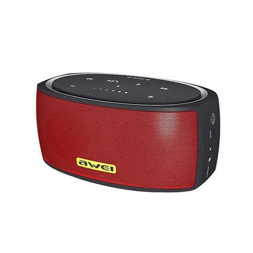 Awei Y210 Ασύρματο Ηχείο Touch Portable Bluetooth V4.2 Wireless Stereo Speaker- Χρώμα: Κόκκινο