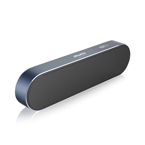 Awei Y220 Ασύρματο Ηχείο Portable Wireless Bluetooth V4.2 Metal Dual-Track Speaker - Χρώμα: Μαύρο