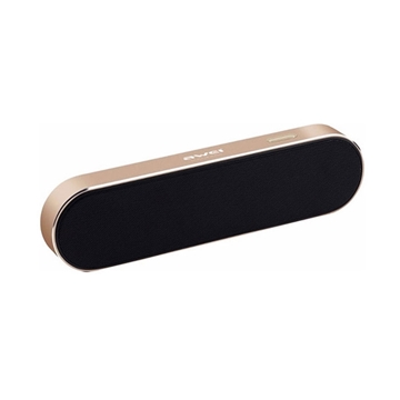 Awei Y220 Ασύρματο Ηχείο Portable Wireless Bluetooth V4.2 Metal Dual-Track Speaker - Χρώμα: Χρυσό
