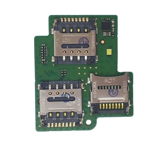 Πλακέτα Υποδοχής Κάρτας Sim και Κάρτας Μνήμης SD Δίκαρτο / Dual Sim and SD Card Tray Holder Board για Alcatel 5038 Pop D5