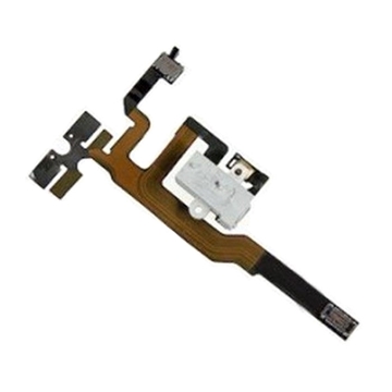 Picture of Volume and Audio Jack Flex for iPhone 4S - Color: White