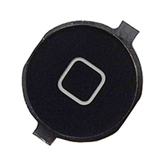 Κεντρικό Κουμπί / Home Button για iPhone 4S - Χρώμα: Μαύρο