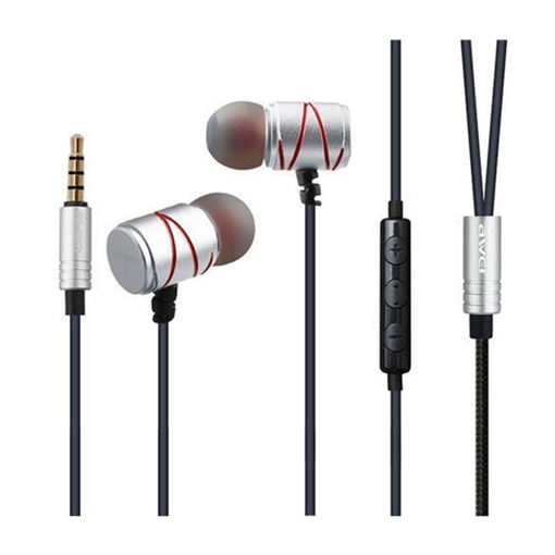 Awei ES-910TY Wired Earphones Stereo Headset Ενσύρματα Ακουστικά - Χρώμα: Ασημί