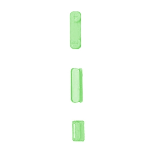 Σετ Κουμπιών / Buttons Set για iPhone 5 - Χρώμα: Πράσινο