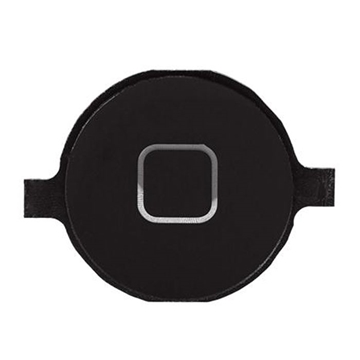 Εικόνα της Κεντρικό Κουμπί / Home Button για iPhone 4 - Χρώμα: Μαύρο