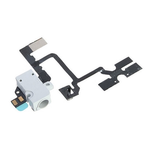 Picture of Volume Flex and Audio Jack for iPhone 4G - Color: White