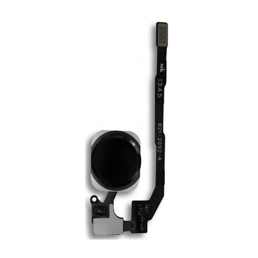Κεντρικό Κουμπί / Home Flex για iPhone 5S / SE - Χρώμα: Μαύρο