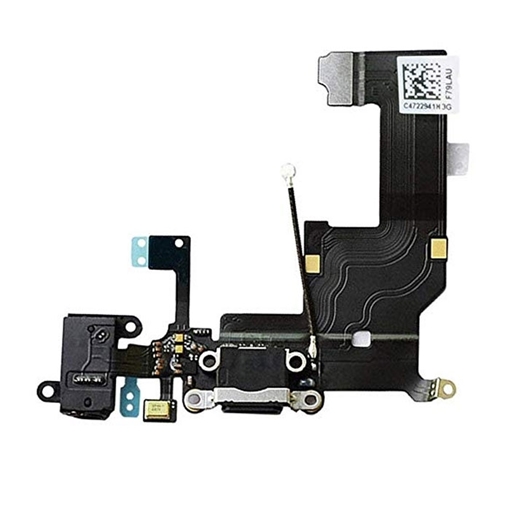 Καλωδιοταινία Φόρτισης / Charging Flex για iPhone 5C - Χρώμα: Μαύρο